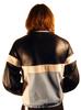 GABICCI VINTAGE Mens Panel Retro Leather Jacket